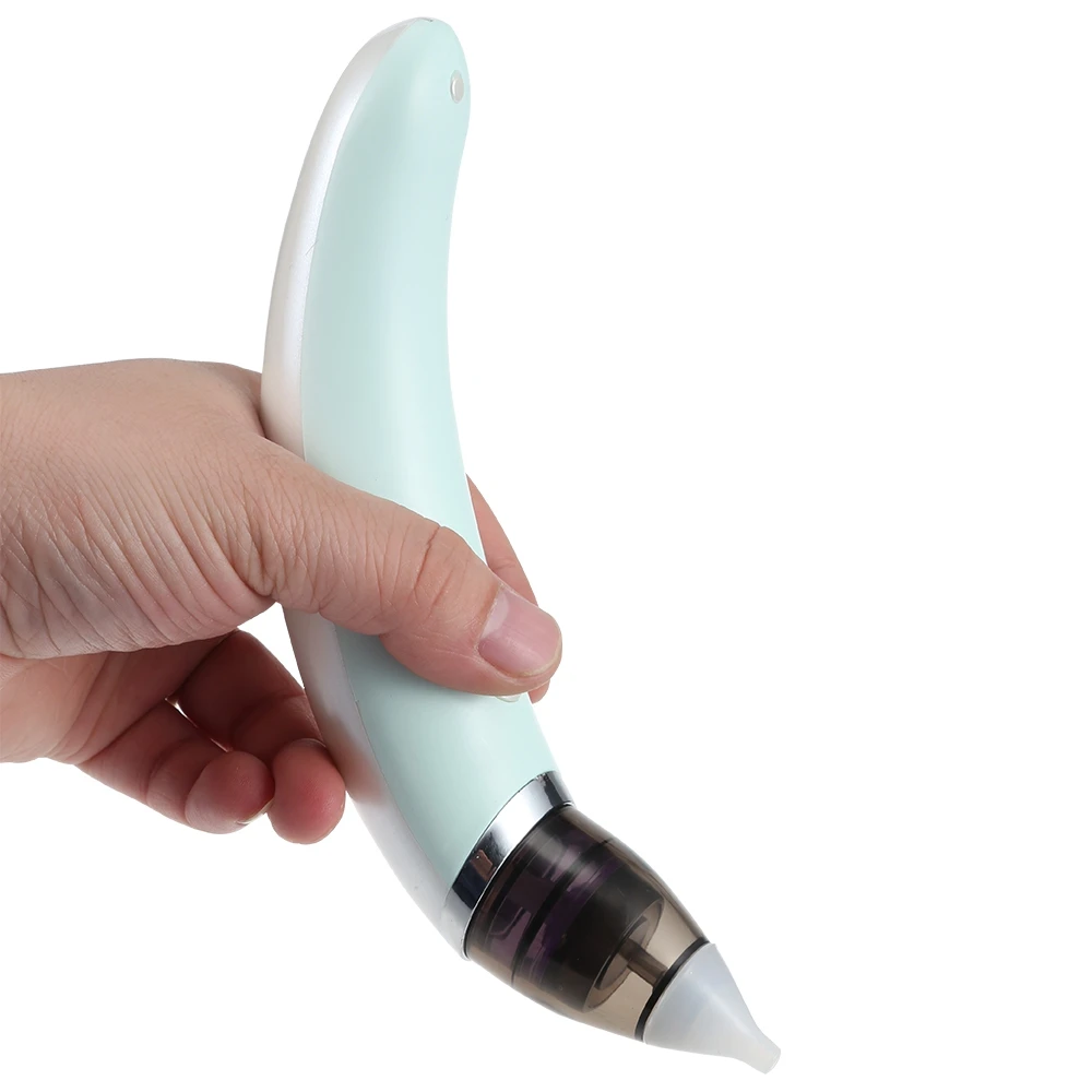 

Infant Baby Nasal Aspirator Electric Nose Cleaner Sniffling Equipment Safe Hygienic Nose Cleaner With Suction Nozzle For Newborn