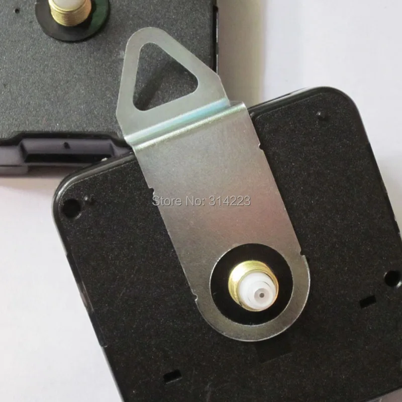 Оптовая продажа 20 шт./лот комплект механизма для кварцевых часов шпиндель