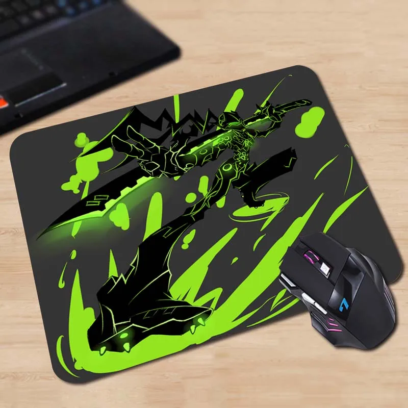 Babaite вымышленный персонаж Genji Play Plus Противоскользящий Мышь Pad 180x220x2 мм 250x290x2 мм коврик крутой дизайн - Цвет: 18x22cm