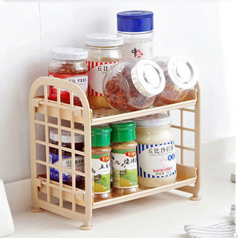 1 шт. пластиковые полки для хранения 2 яруса отдельно стоящий прочный блок