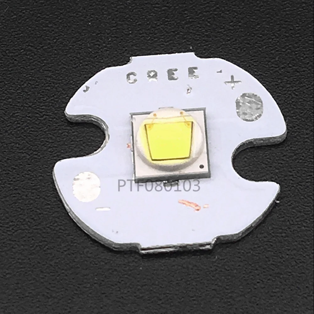 10PCS CREE Xlamp XML2 XM-L2 T6 U2 10W WHITE High Power LED Emitter Bulb with 20mm Heatsink For Flashlight DIY | Лампы и освещение
