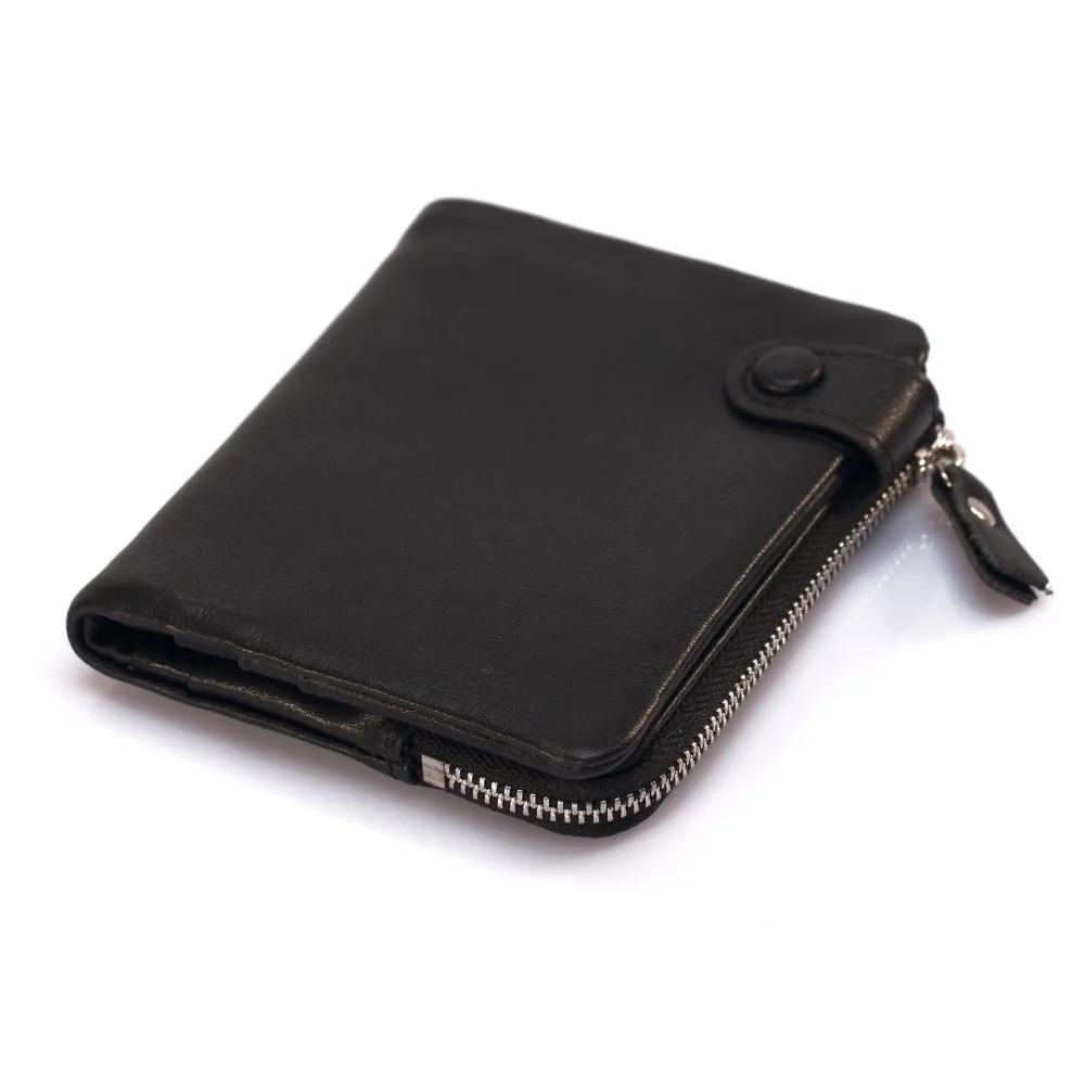 Top Quality Leather Mens Wallet Touch large Capacity Man Soft Purse Slim Practical Male Wallrts With Coin Pocket ID Card | Багаж и сумки