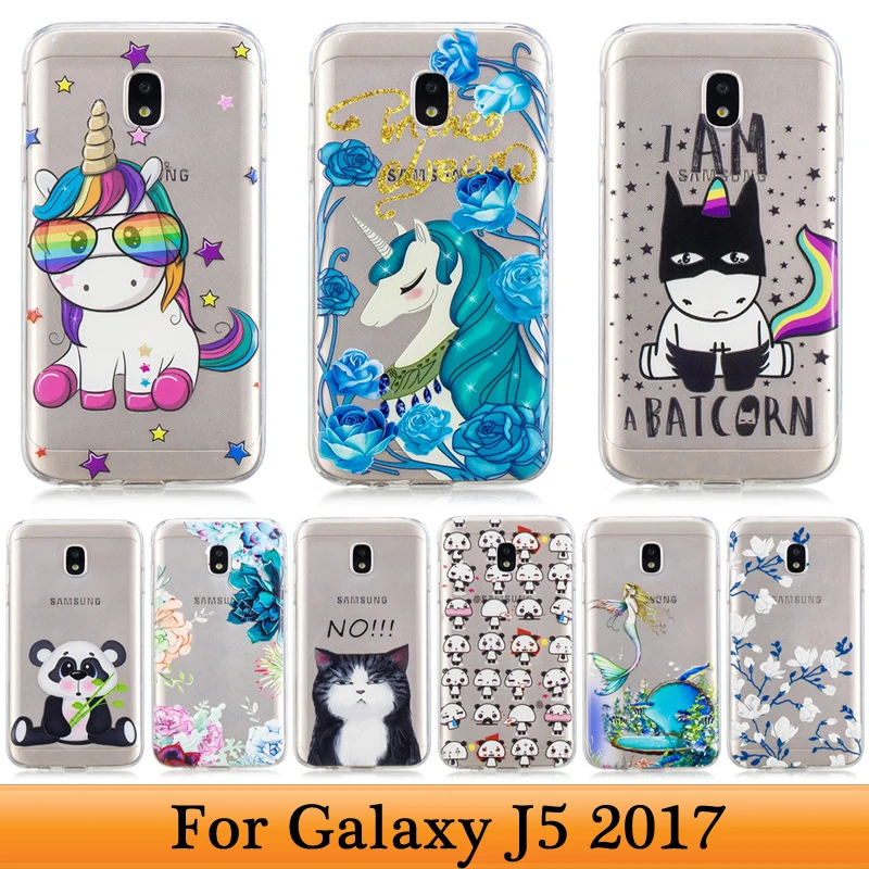 Чехлы для телефонов Samsung J5 2017 силиконовый чехол Galaxy Европейский резиновый