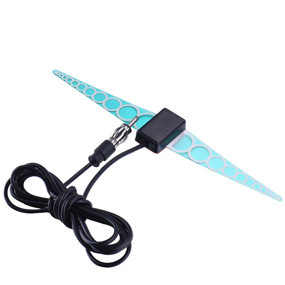 Скрытая автомобильная антенна 12 В AM FM радио антенны усилитель автомобильного ТВ