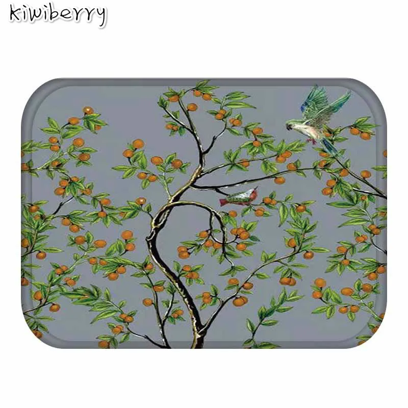 Винтажный Ретро коврик для входной зоны водонепроницаемый Противоскользящий