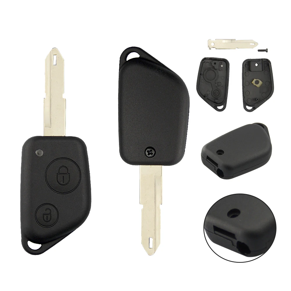 Автомобильный ключ OkeyTech для Peugeot 307 206 407 308 3008 208 508 2008 llve чехол-накладка держатель 1/2