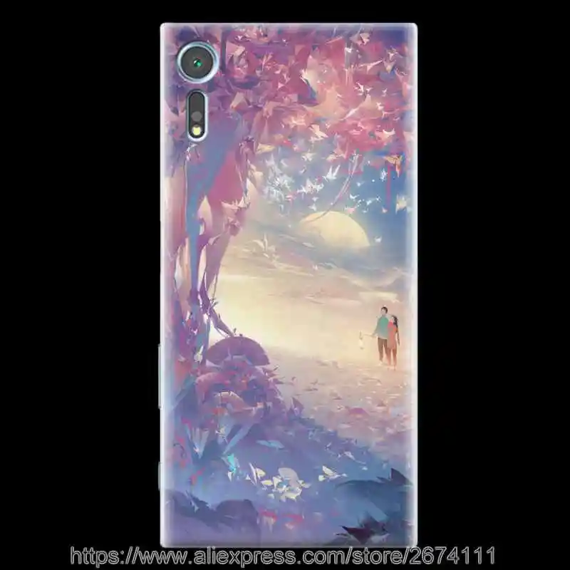 Модные мягкие кожи гель ТПУ Силиконовый чехол для телефона Sony Xperia XZS телефон