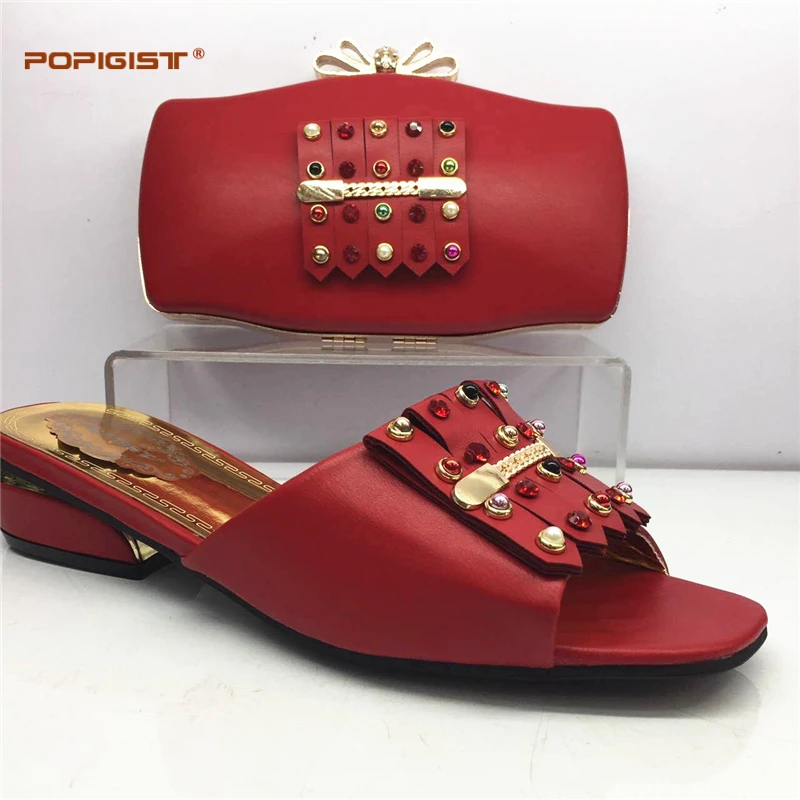 Королевский синий итальянский Свадебный комплект из туфель и сумочки в