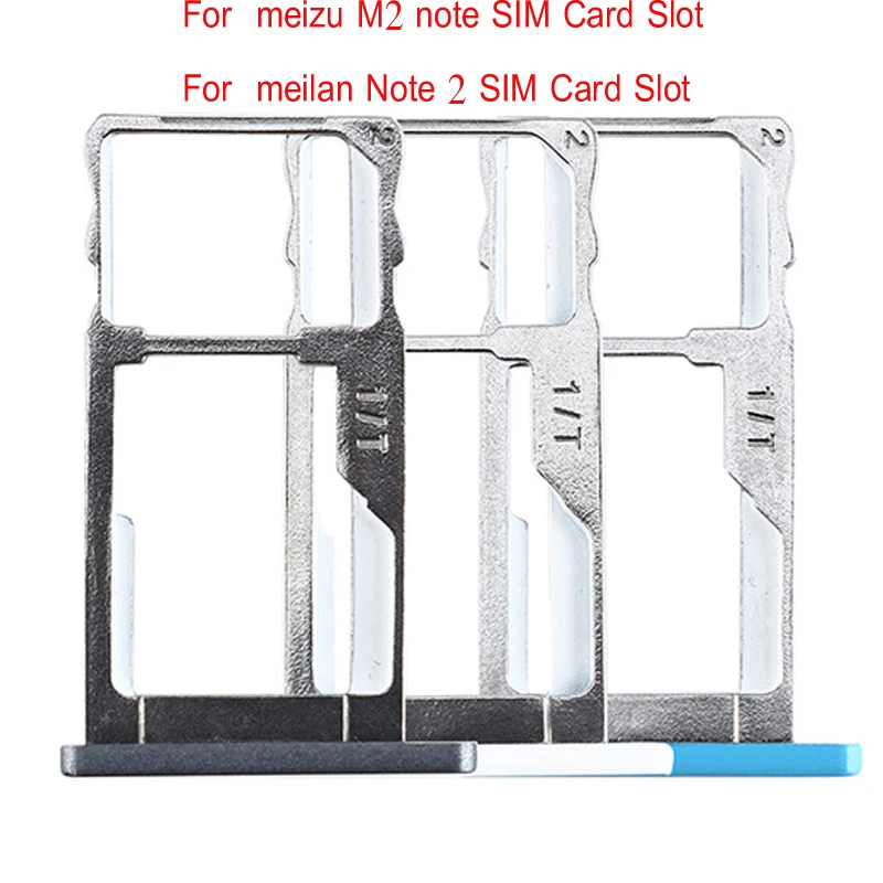 Запасные части для телефона аксессуары meizu m2 note meilan note2 2 держатель sim карты слот