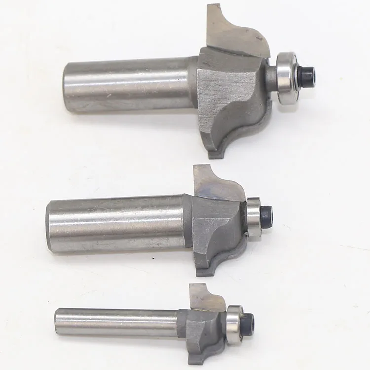 1 шт. 1/4 &quot1/2&quot хвостовик Roman Ogee окантовка и литье древесины фрезы с верхним