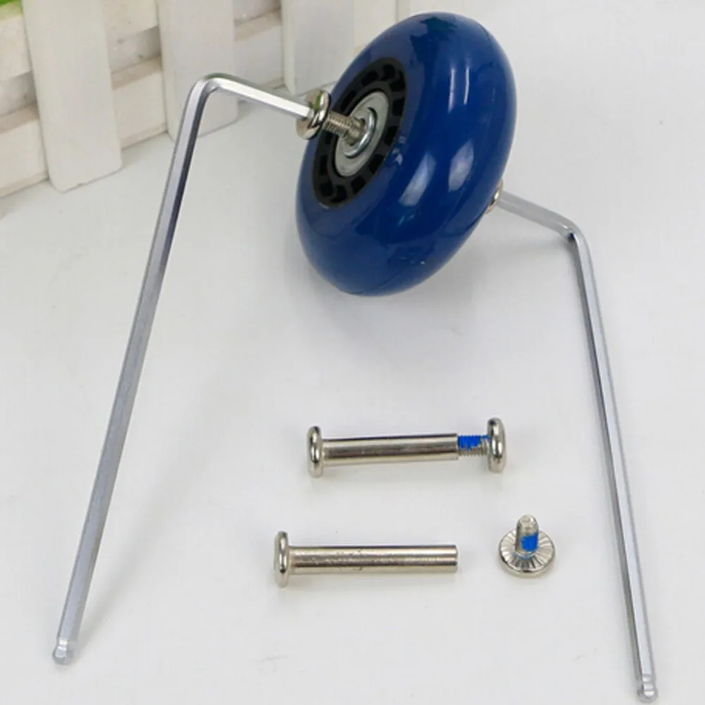 Черные Аксессуары для путешествий сменные колесики с осями чемоданов роскошный