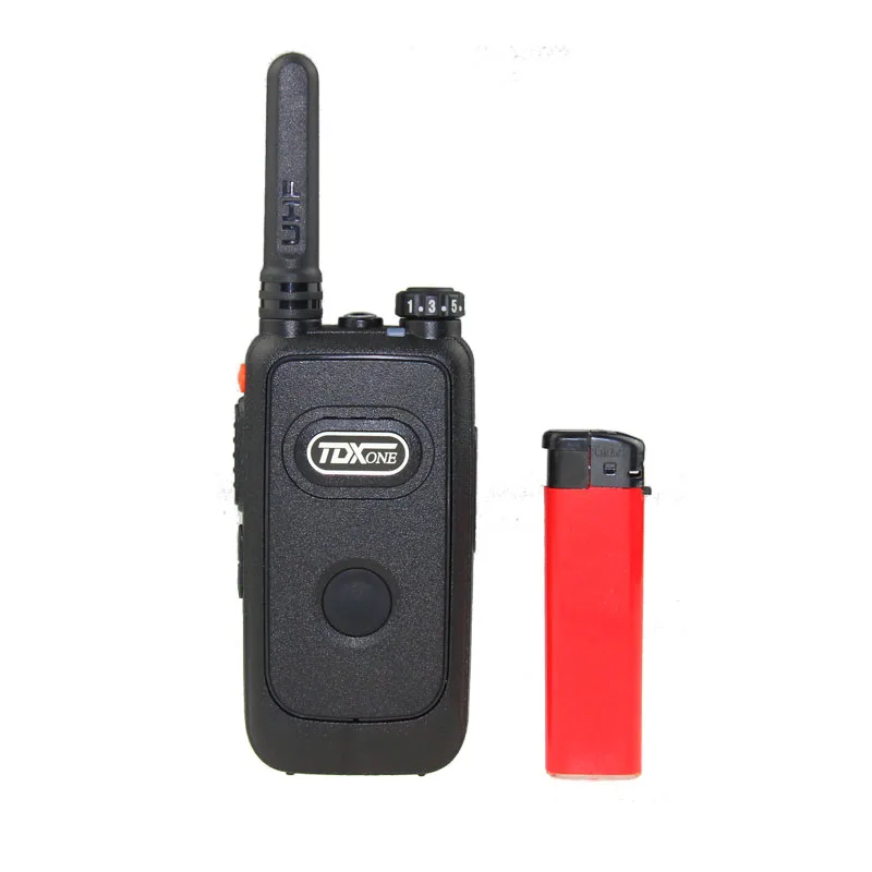 TDX Мини Профессиональный Двухканальные рации 5 Вт UHF 400 480 мГц PTT PMR Портативный