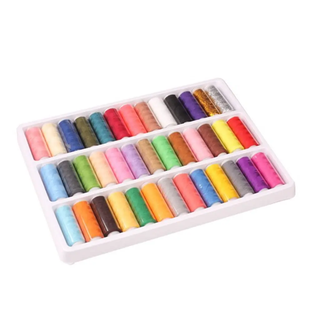 39 шт. цветов прочной нитки для шитья ручной швейной машины пряжа вязания