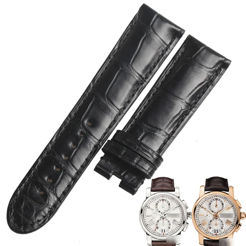 Ремешок для часов WENTULA Montblanc star 36969 4810 кожа аллигатора/текстура крокодиловой кожи |