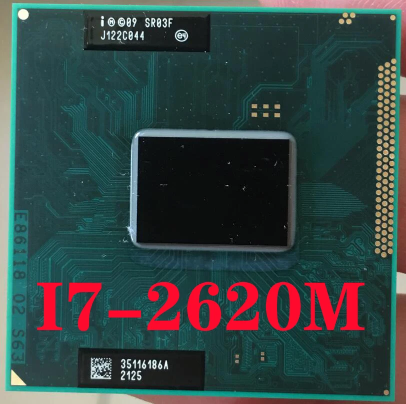 Процессор Intel Core для ноутбука с процессором G2 rPGA988B 100% рабочий процессор i7
