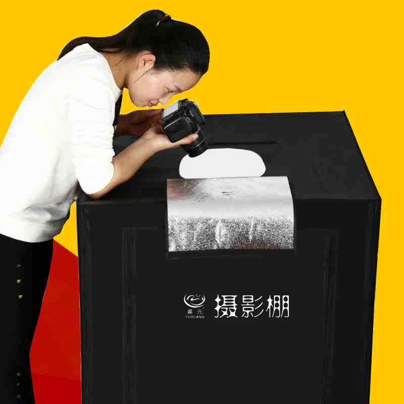 70*70 см светодиодная осветительная коробка для фотостудии софтбокс + Портативная