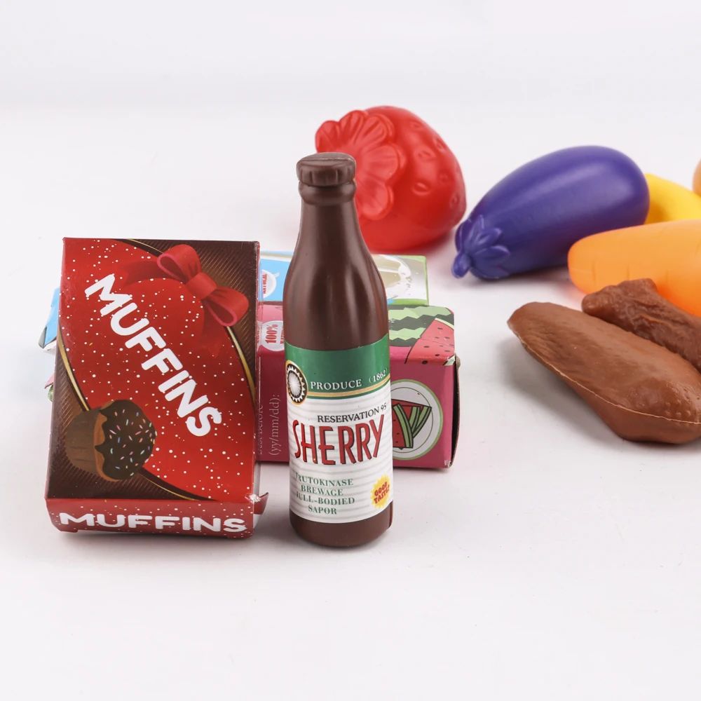 Новинка 23 шт. Набор для игры в вкусные лакомства игрушки ролевых игр развивающий