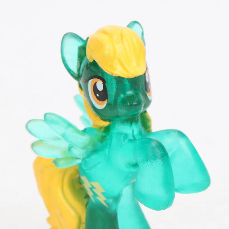 1 шт. игрушки My Little Pony Mini Pony ПВХ фигурки героев дискорд Радуга Дэш сумеречные искорки Спайк Пинки Пай DJ Pon-3 игрушки куклы