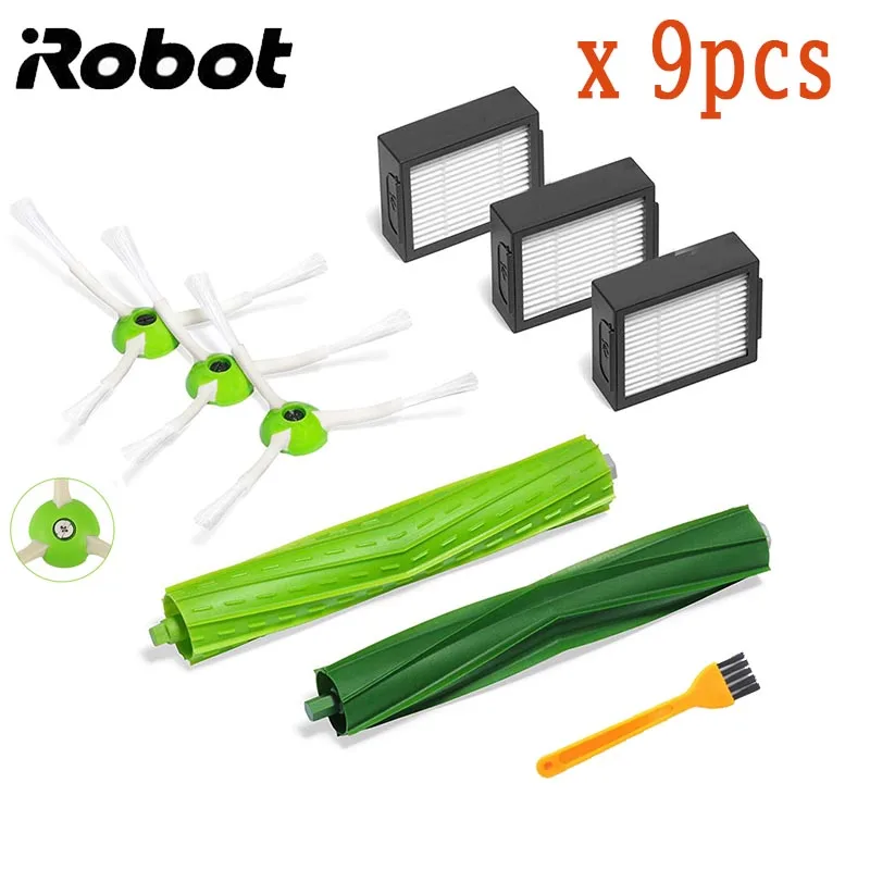 Для iRobot Roomba i7 E5 E6 Серия робот hepa фильтр, боковая щетка рулон щетки пылесос высокое качество запасные части