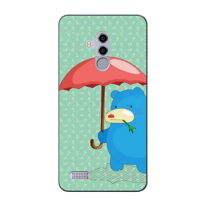Милый модный чехол с цветочным рисунком для Leagoo T8S 5," чехол с рисунком для телефона мягкий чехол с изображением животных для Leagoo T8S 5,5" - Цвет: A154