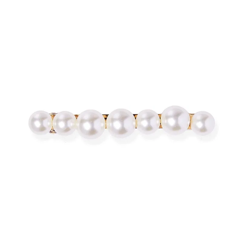 Bead Stonefans Кристалл Стразы шпильки с жемчугом Заколки для женщин невесты Свадебные Заколки золотые украшения для волос аксессуары Подарки - Окраска металла: Bead