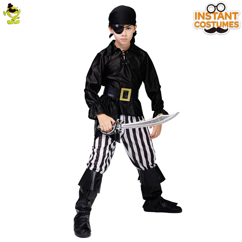 Костюм пиратский для мальчиков на Хэллоуин вечевечерние маскарадный костюм