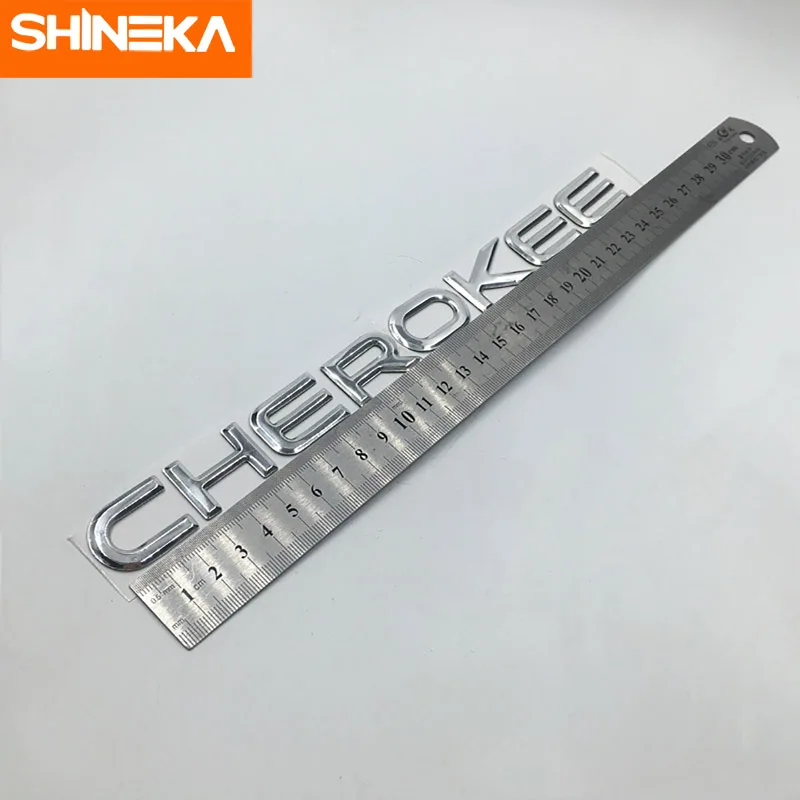 SHINEKA эмблемы для Jeep Grand Cherokee 2014-2016 ABS Автомобильная Эмблема стайлинга на заказ
