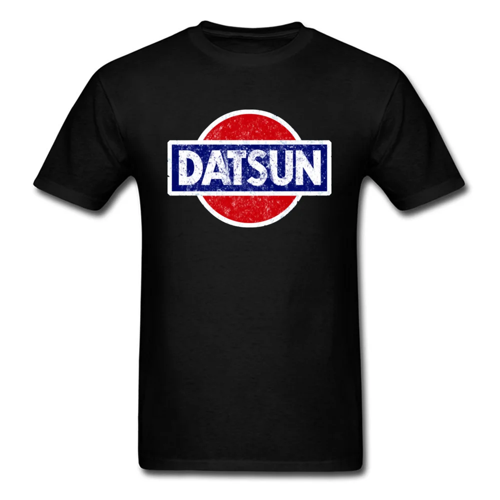 Футболка Datsun с логотипом вагона Мужская футболка черная одежда японские