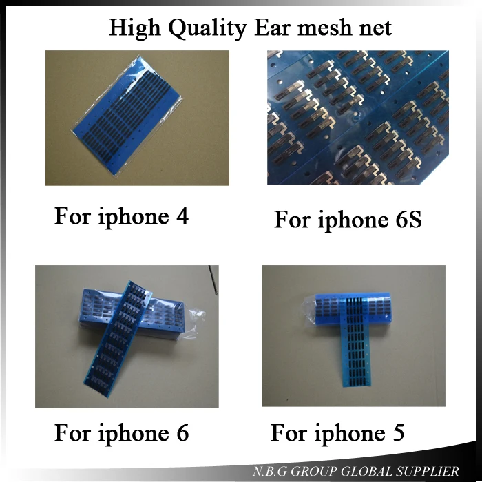 1000 шт./лот клейкий динамик для iPhone 5 5S 5C 4S 6 6s plus внутренний ушной Противопыльный