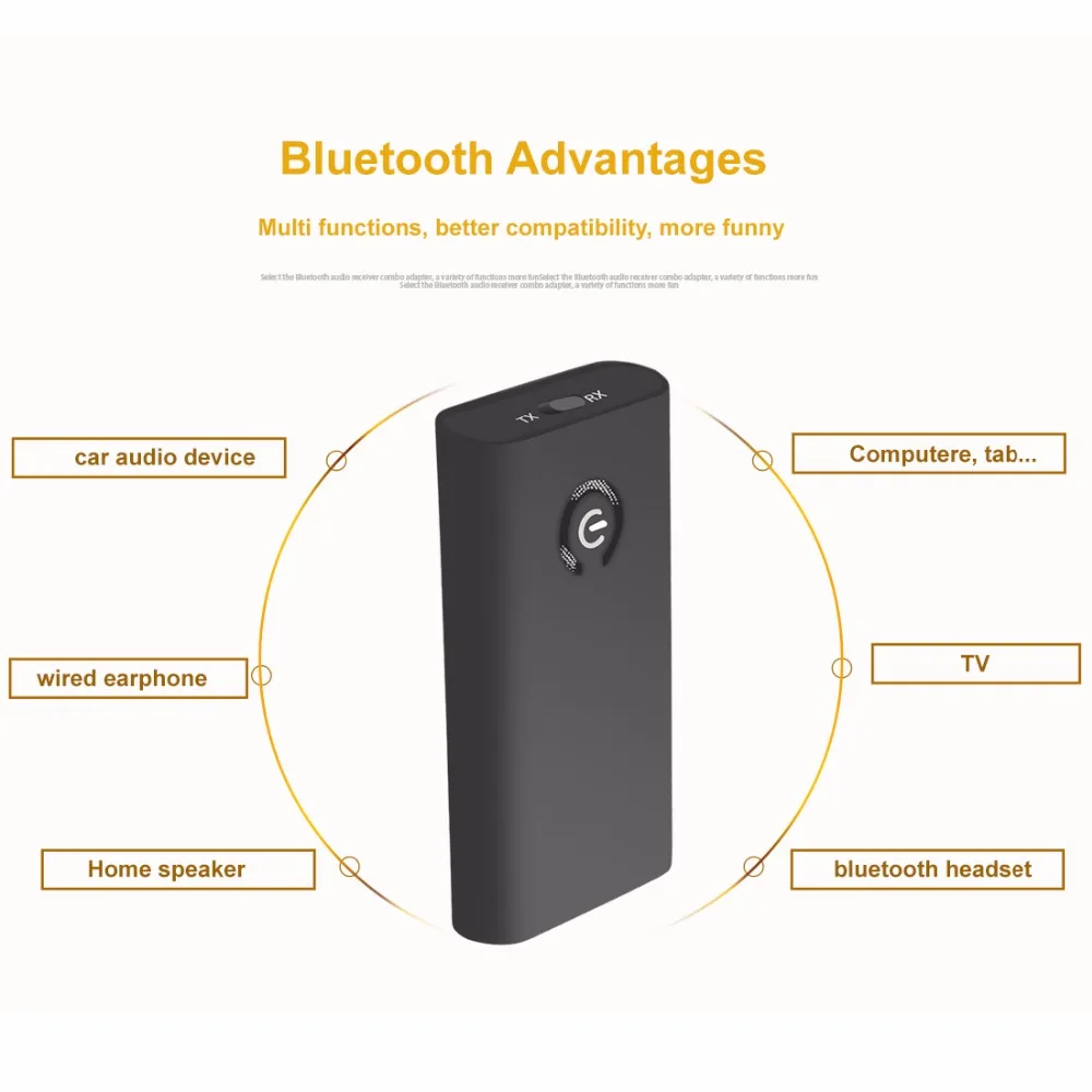 Kebidu B9 2 в 1 беспроводной Bluetooth 3 5 мм стерео аудио адаптер передатчик приемник для iOS