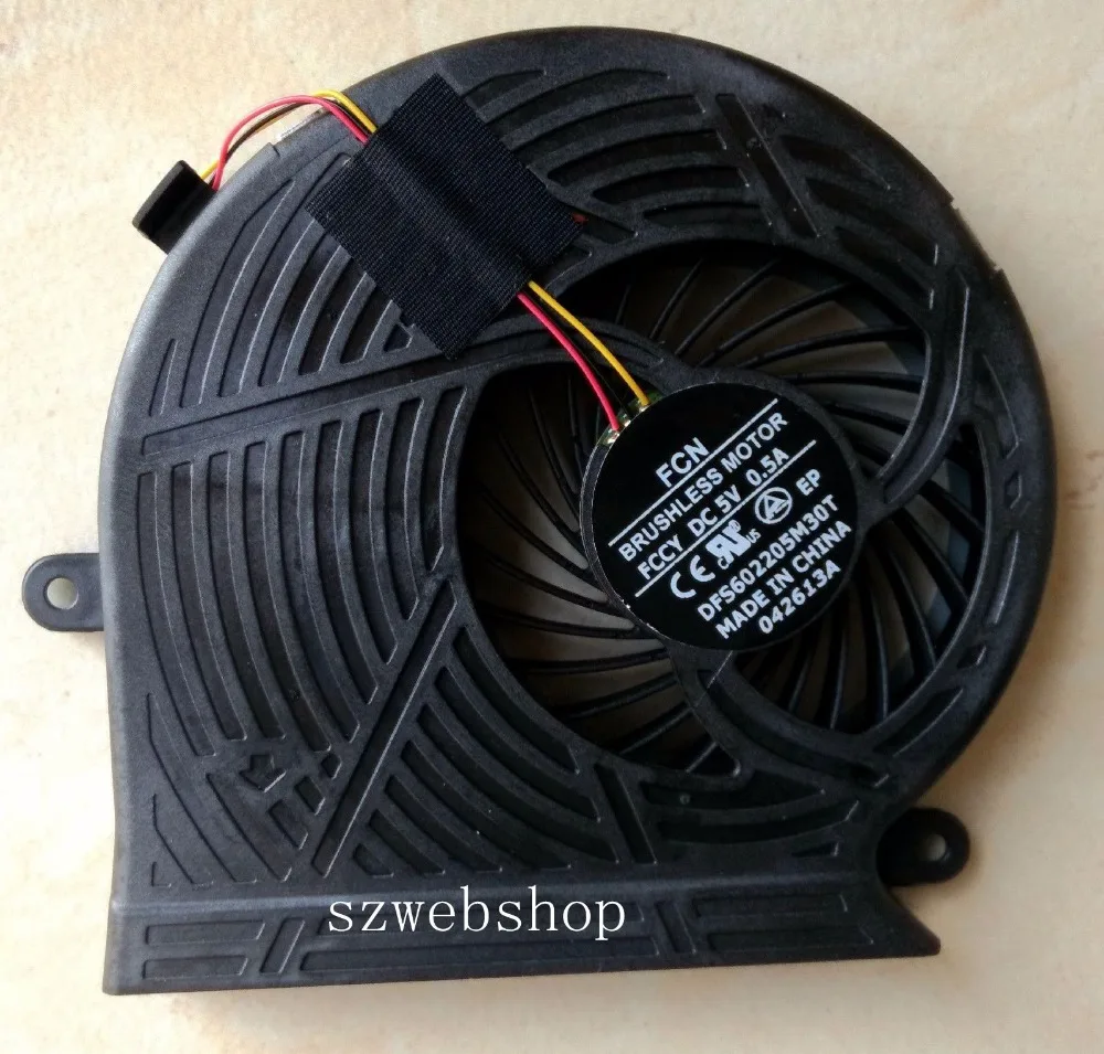 Новый для ноутбука Toshiba Satellite P70 P70T A P75 CPU fan FCCY DFS602205M30T 3pin|laptop cpu fan|cpu fanfan 3pin |