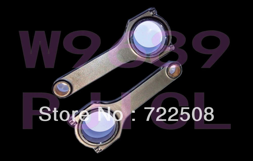 

For Mini cooper 5.177'' 131.6mm CUSTOMIZED connecting rods H beam forged billet 4340 conrods free shipping high performance