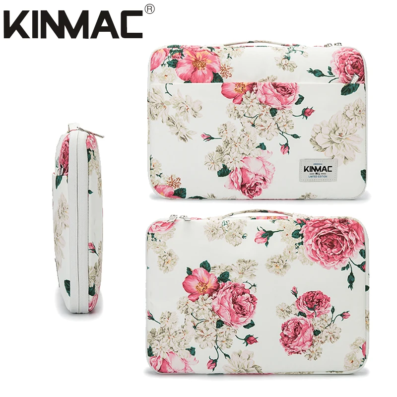 Ударопрочная брендовая сумка для ноутбука Kinmac 12 13 14 15 6 дюймов Сумка с розовым