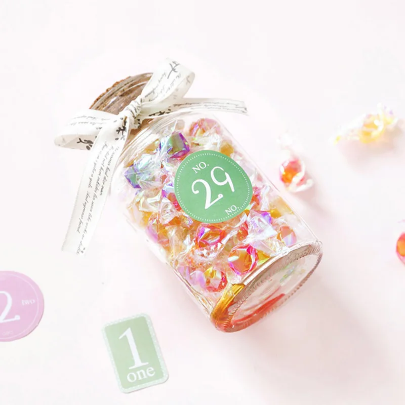 45 шт цветной Календарь стикер неделя Дата фотоальбом скрапбукинг дневник