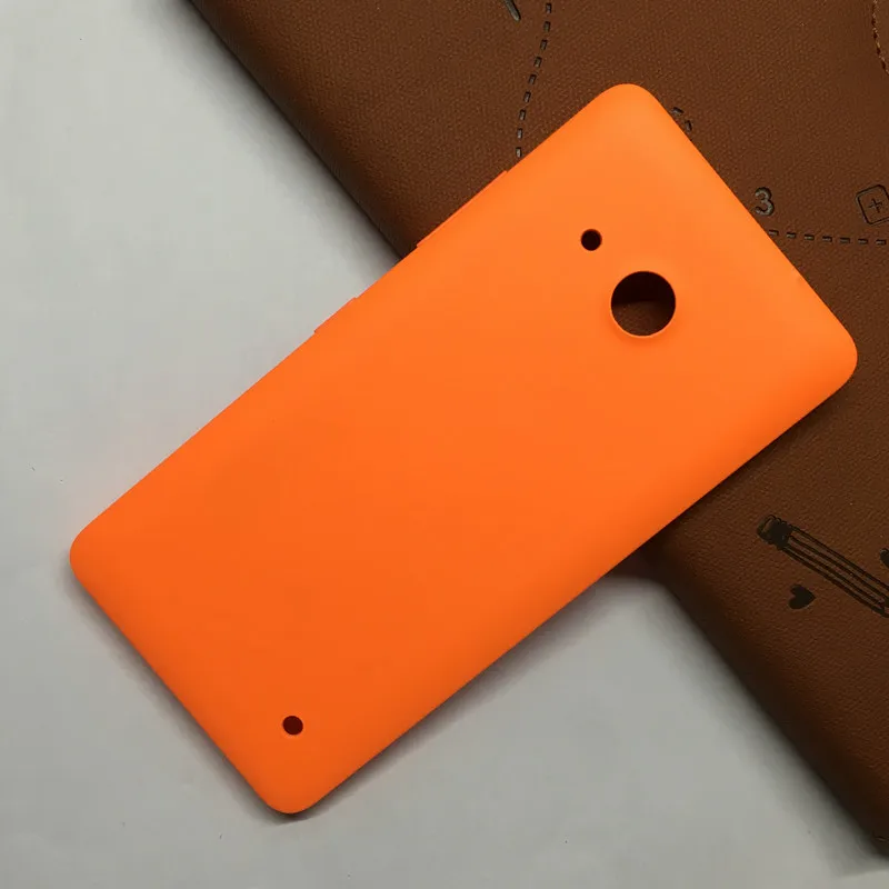 550 orange Менее, но лучше батарея чехол для microsoft lumia 550 задняя крышка для Nokia lumia 550 сзади корпус Капа крышка с боковой кнопкой - Цвет: 550 orange