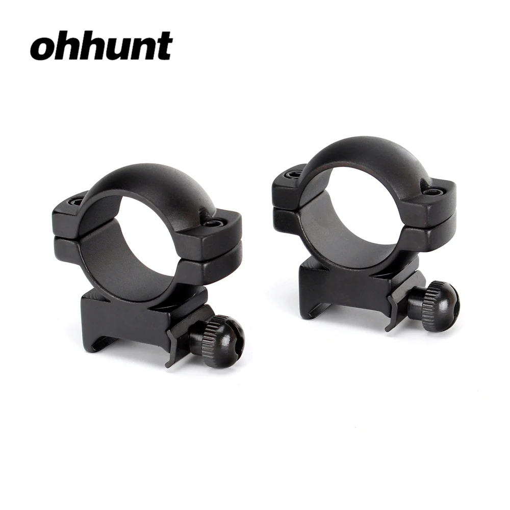 Ohhunt 25 4 мм 1 дюйм матовые Средние Кольца подходит до 44 OBJ объектив Вивер стиль рельс