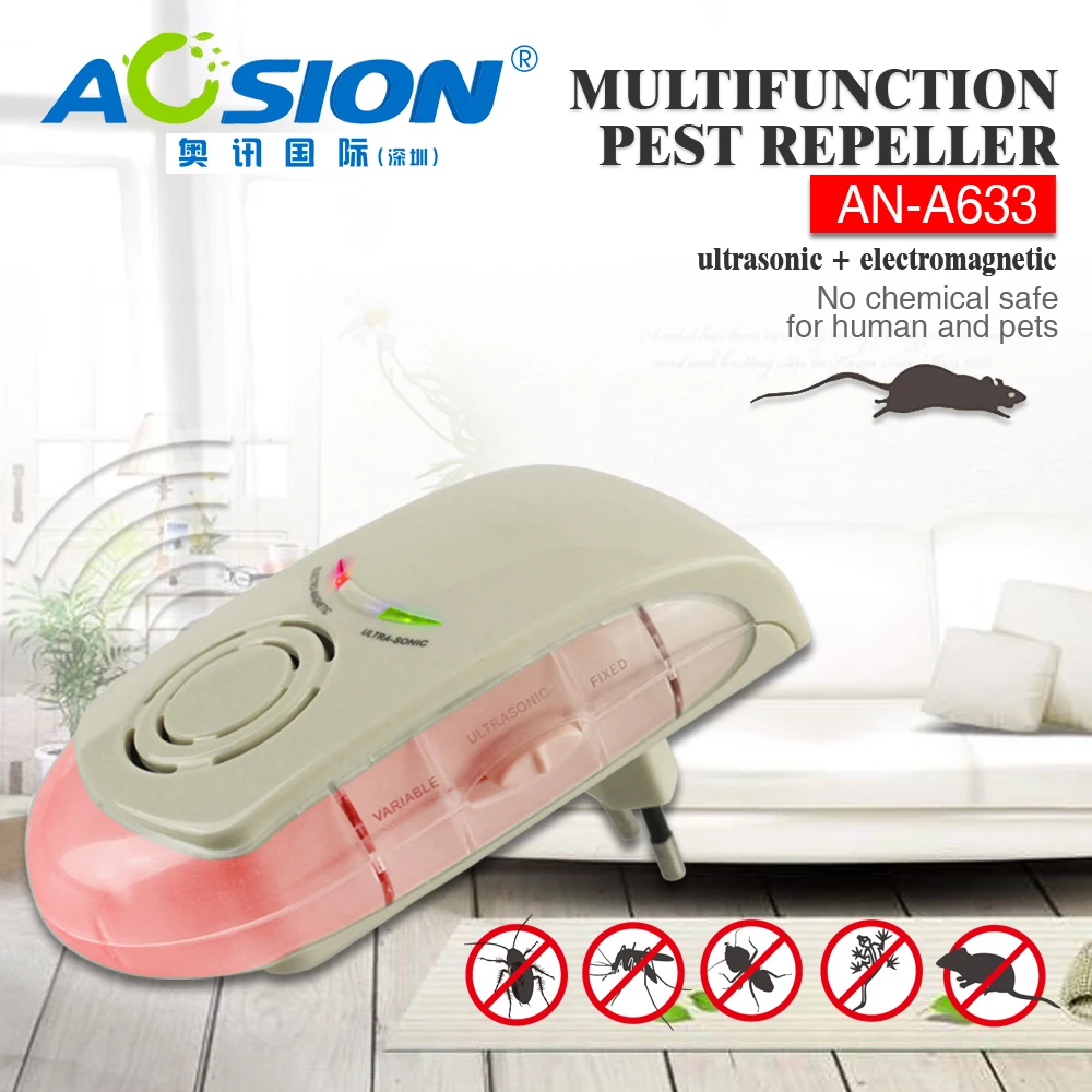 Бесплатная доставка Ультразвуковой Мышь ошибка тараканов крыс репелленты