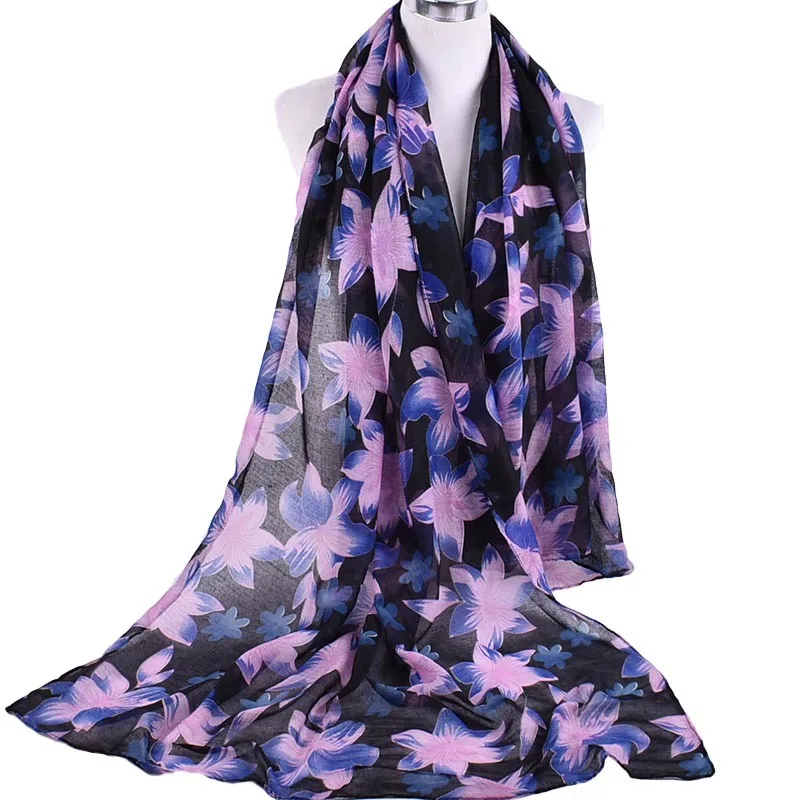 Новый дизайнерский роскошный брендовый однотонный Шелковый летний шарф с