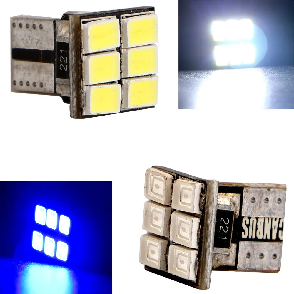 4 шт./лот T10 5730 6 SMD LED CANBUS безошибочный светодиодный свет для автомобильных зазоров