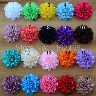 Новое поступление Сатиновые цветы ручной работы DIY тканевые для новорожденных