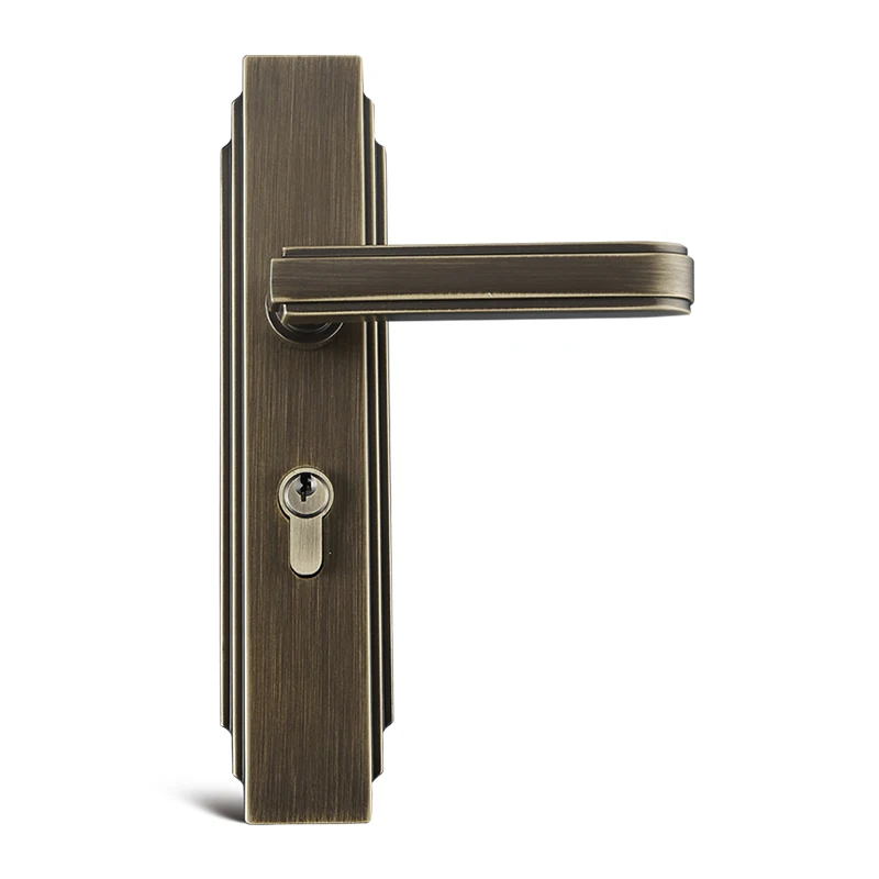 Лидер продаж 1 комплект европейские твердые латунные дверные замки для