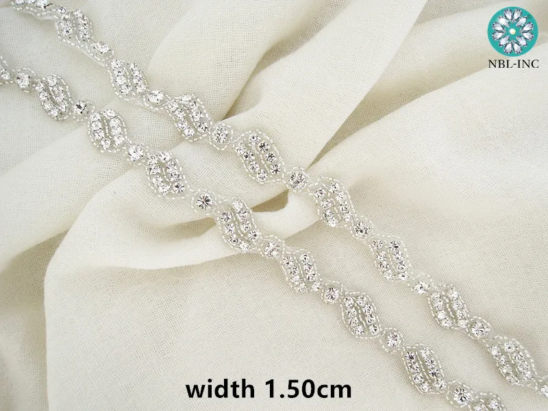 (10 ярдов) пояс для свадебного платья украшенный бусинами серебро золото хрусталь