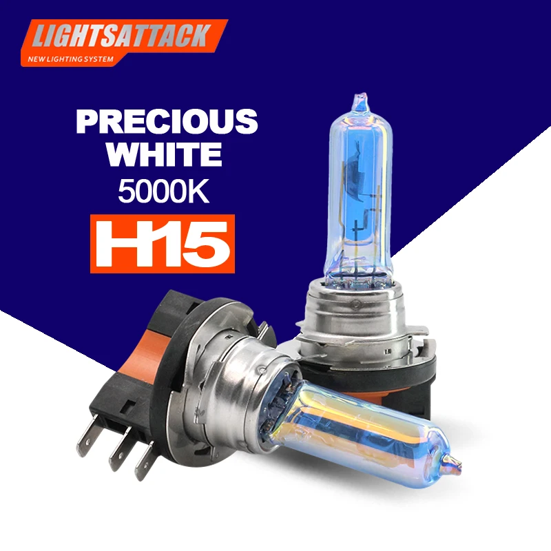 

PEGASUS Car Halogen Headligh H15 1500lm Auto Bulb Headlamp 5000K