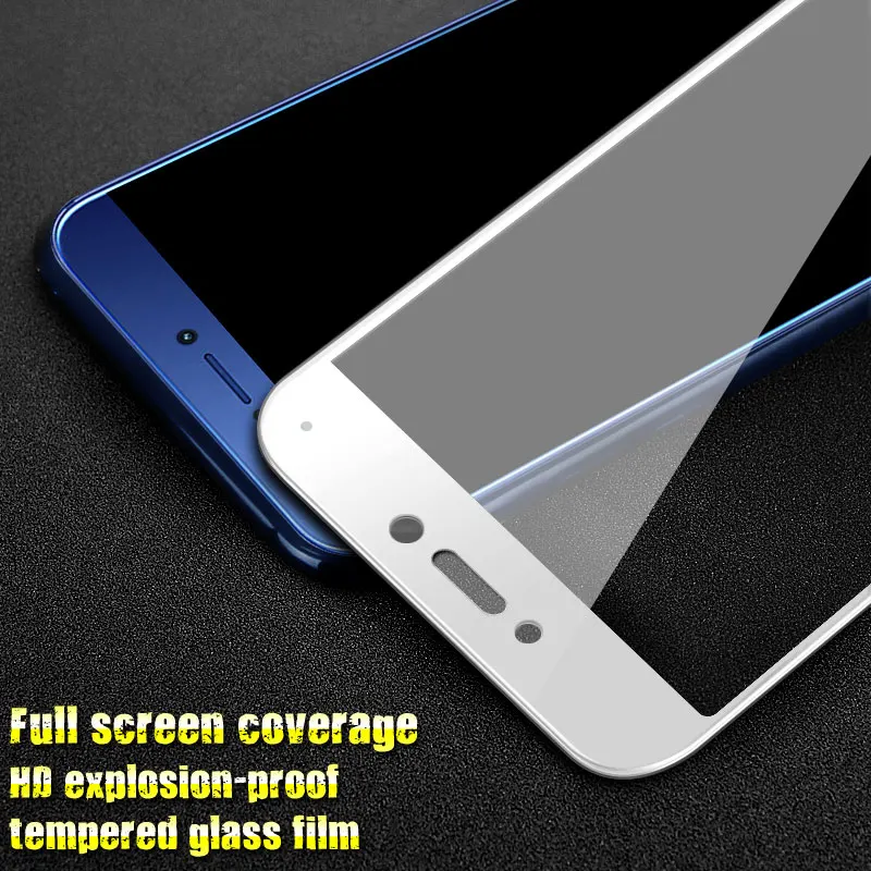 Для Huawei Honor 8 Lite закаленное Стекло IMAK 3D полный охват Экран Full Cover Защитный Плёнки