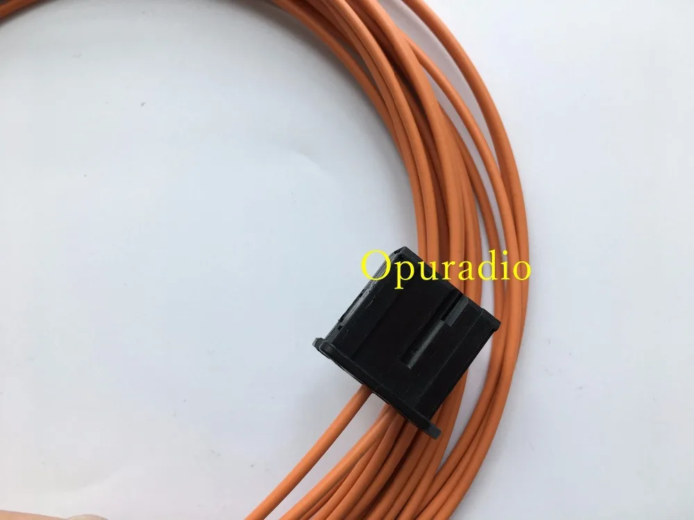 Free shipping optical fiber cable most 400CM for BWMN AU-DI AMP Bluetooth car GPS nbt cic 2g 3g 3g+ | Электроника