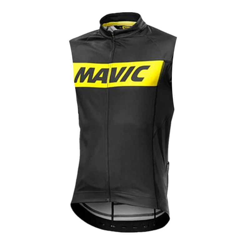 Mavic 2019 гоночный лето без рукавов Велоспорт одежда из Джерси для горного