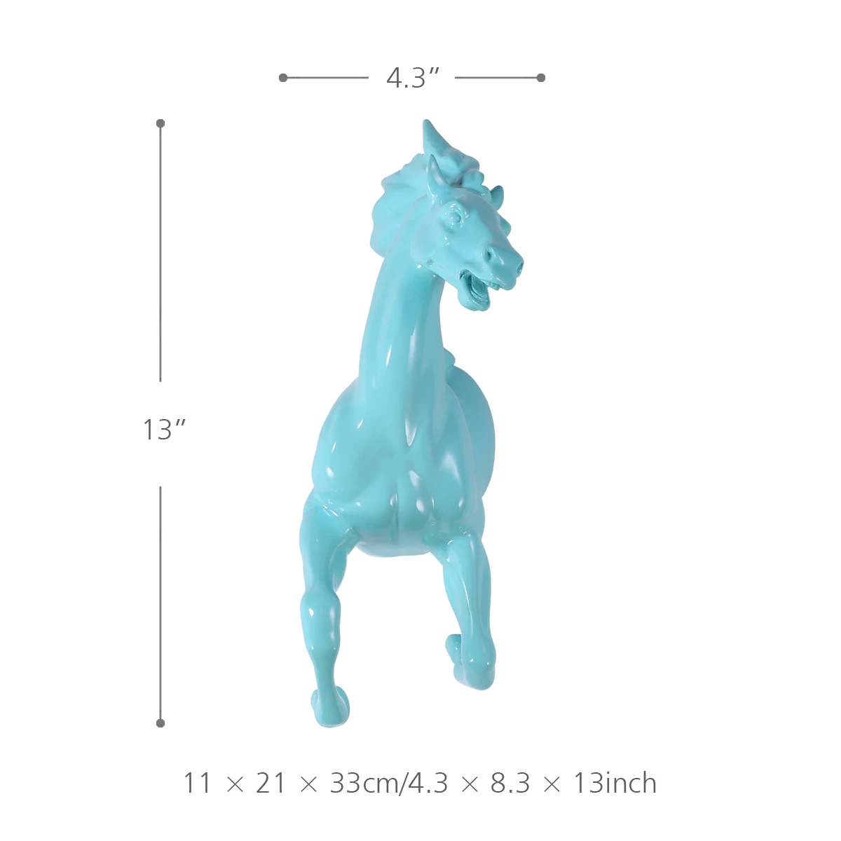 Tooarts смола для бега лошади настенный Декор крюк декоративный подарок деревенская