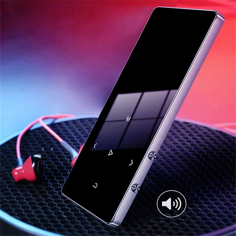 Bluetooth MP4 плеер портативный fm-радио встроенный динамик MP3 Walkman Мини TF карта Запись