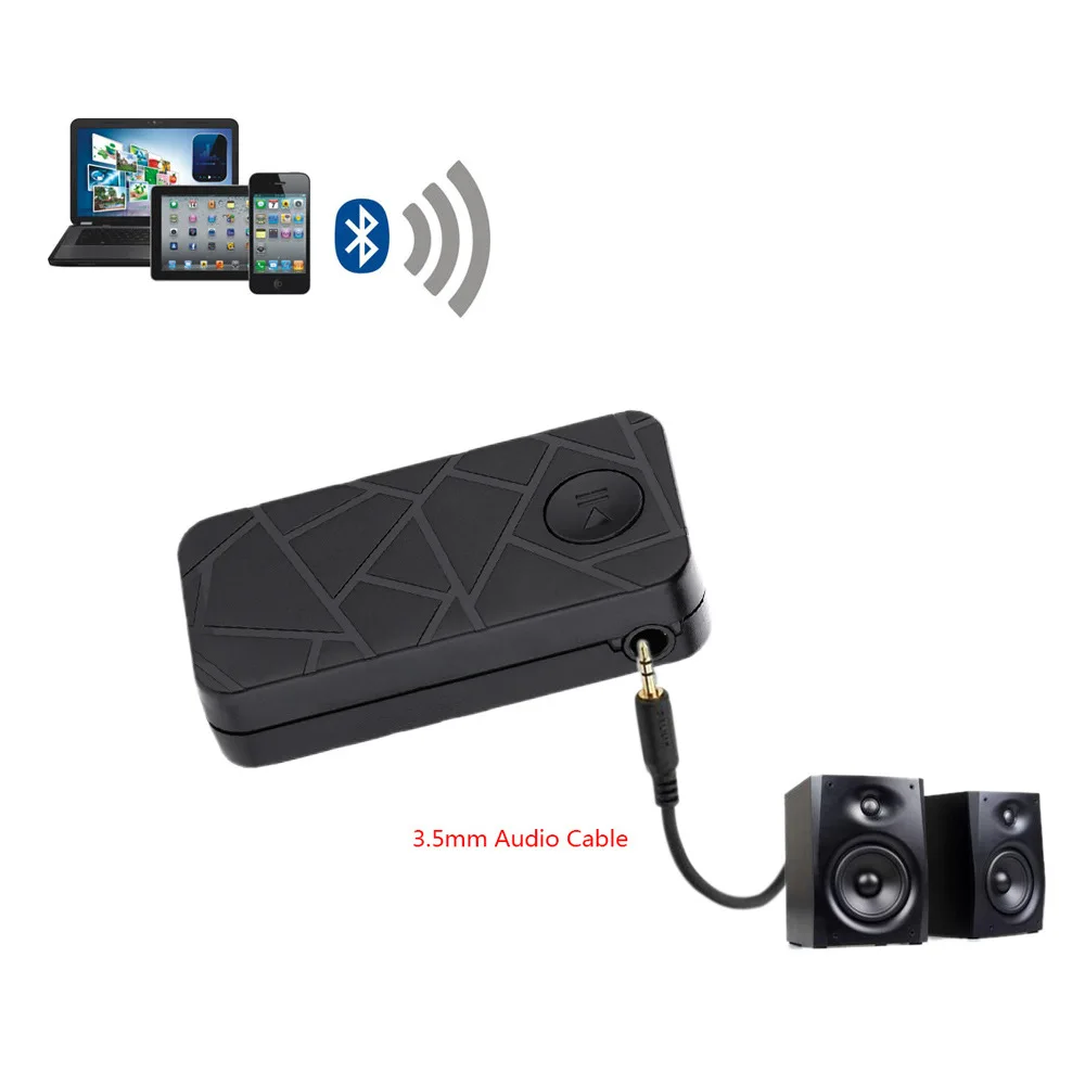 Мини беспроводной Bluetooth V4.1 приемник 3 5 мм Автомобильный домашний AUX стерео аудио