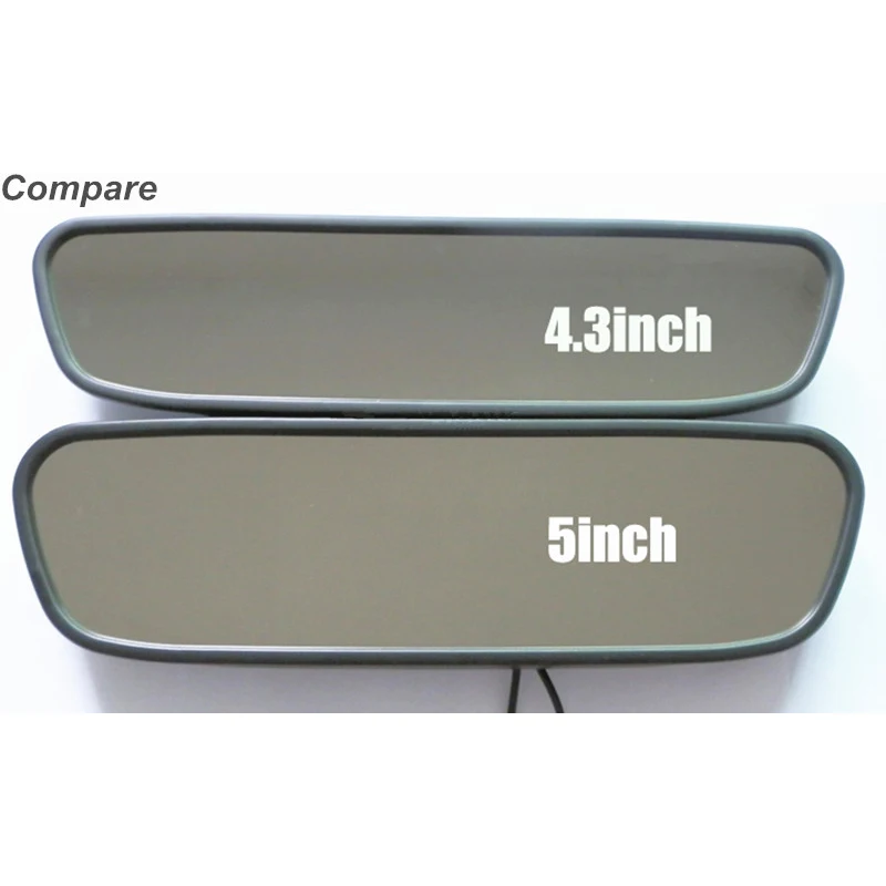 HD 800*480 DC 12V car Monitor for DVD Camera VCR 5&quot Color TFT LCD Car Rearview Mirror | Автомобили и мотоциклы